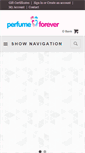 Mobile Screenshot of perfumeforever.com